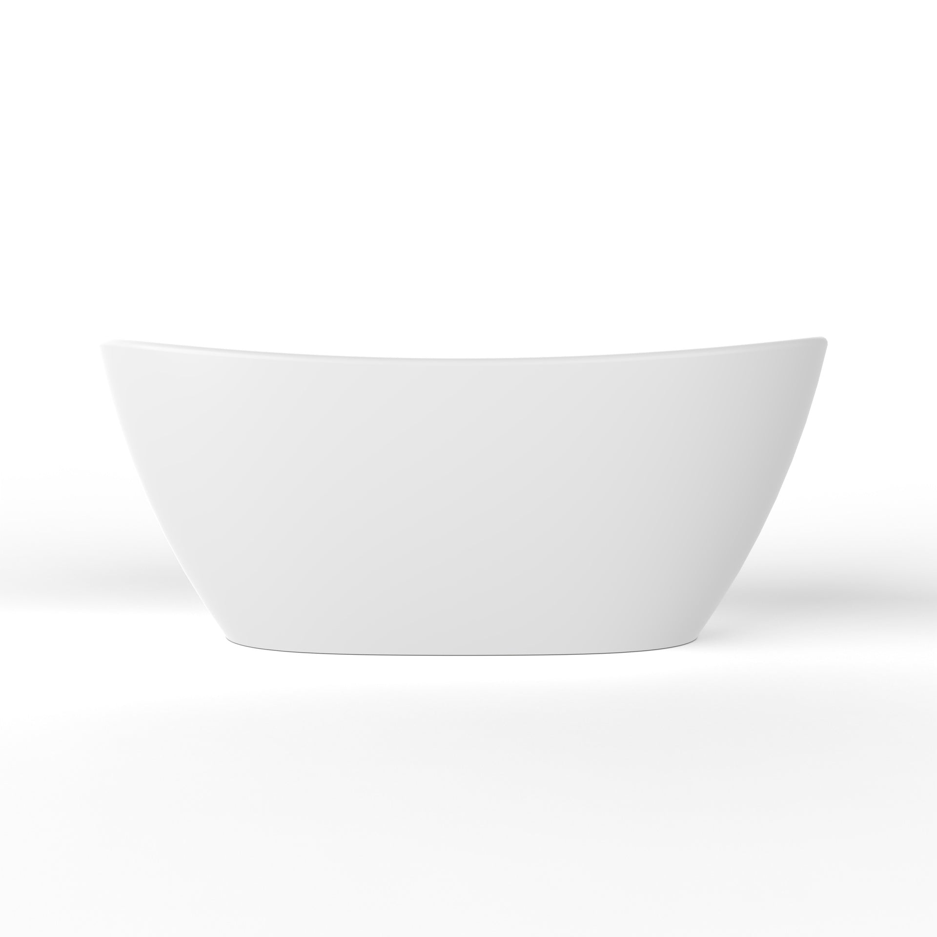 61 inch freestanding solid surface soaking bathtub for bathroom