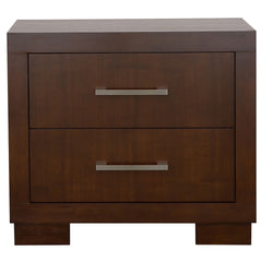Tokyo Cappuccino 5-piece Platform Bedroom Set with 2 Nightstands