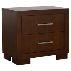Tokyo Cappuccino 5-piece Platform Bedroom Set with 2 Nightstands