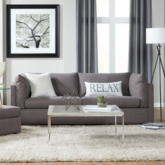 Enda Pillow Back Fabric Sofa