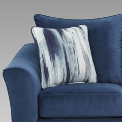 Camero Fabric Pillowback Loveseat