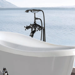 Freestanding Bathtub Faucet with Hand Shower