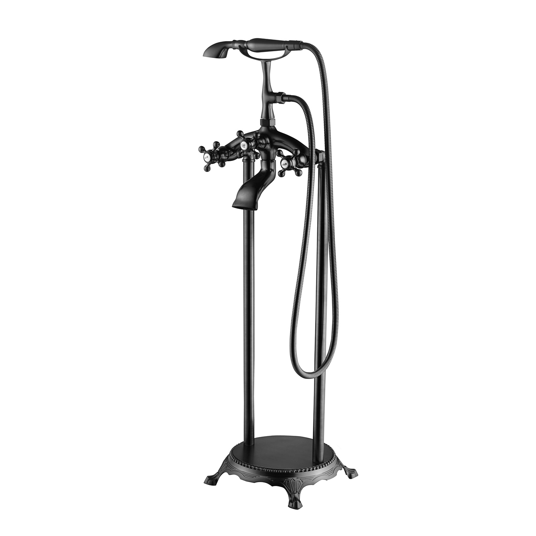 Freestanding Bathtub Faucet with Hand Shower