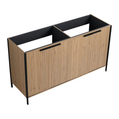 60" Freestanding Bathroom Vanity  (KD-Packing)-Excluding Sink