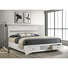 May 2-drawer Platform California King Storage Bed