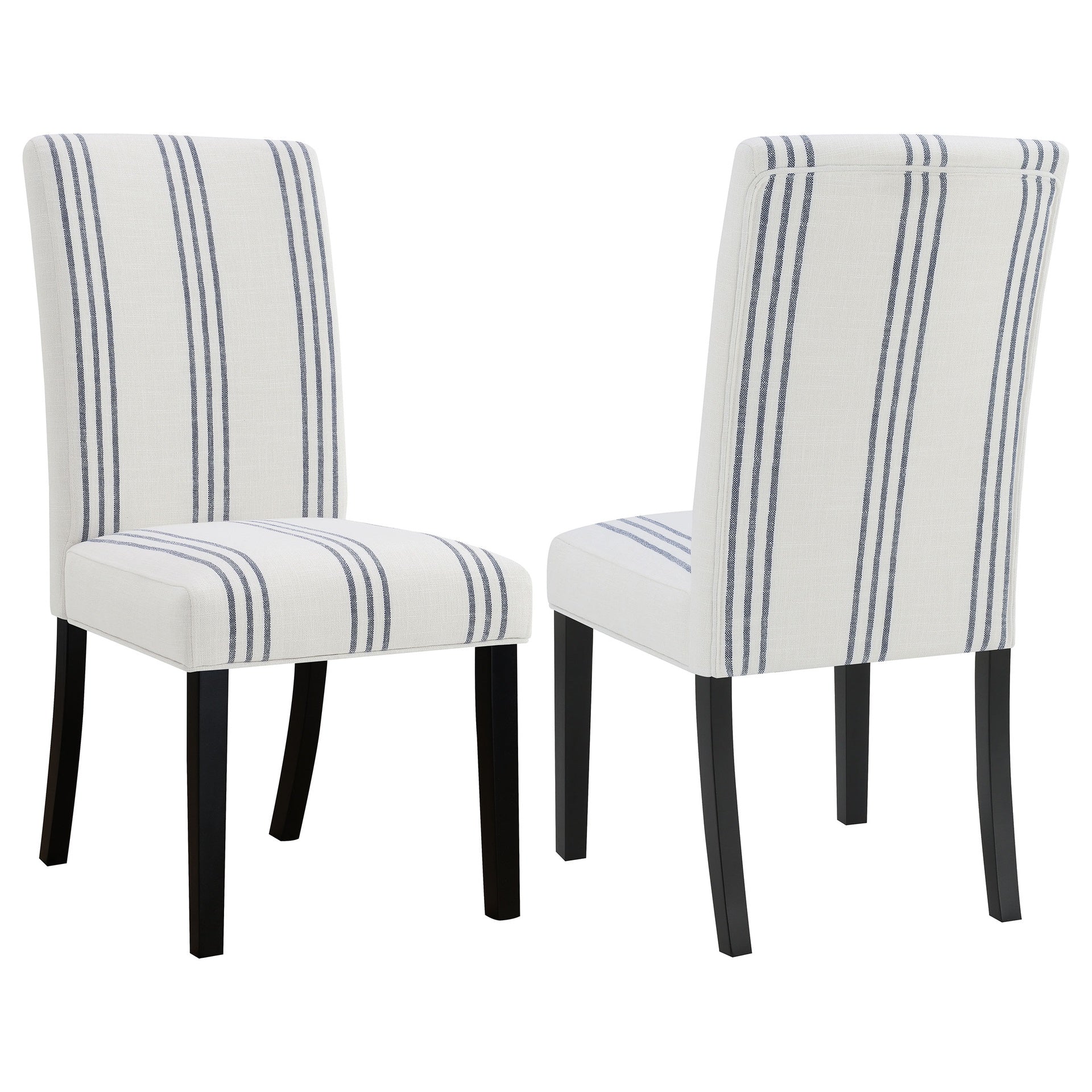 Draper Beige Upholstered Dining Side Chair (Set of 2)