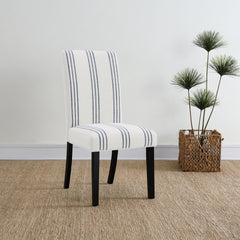 Draper Beige Upholstered Dining Side Chair (Set of 2)