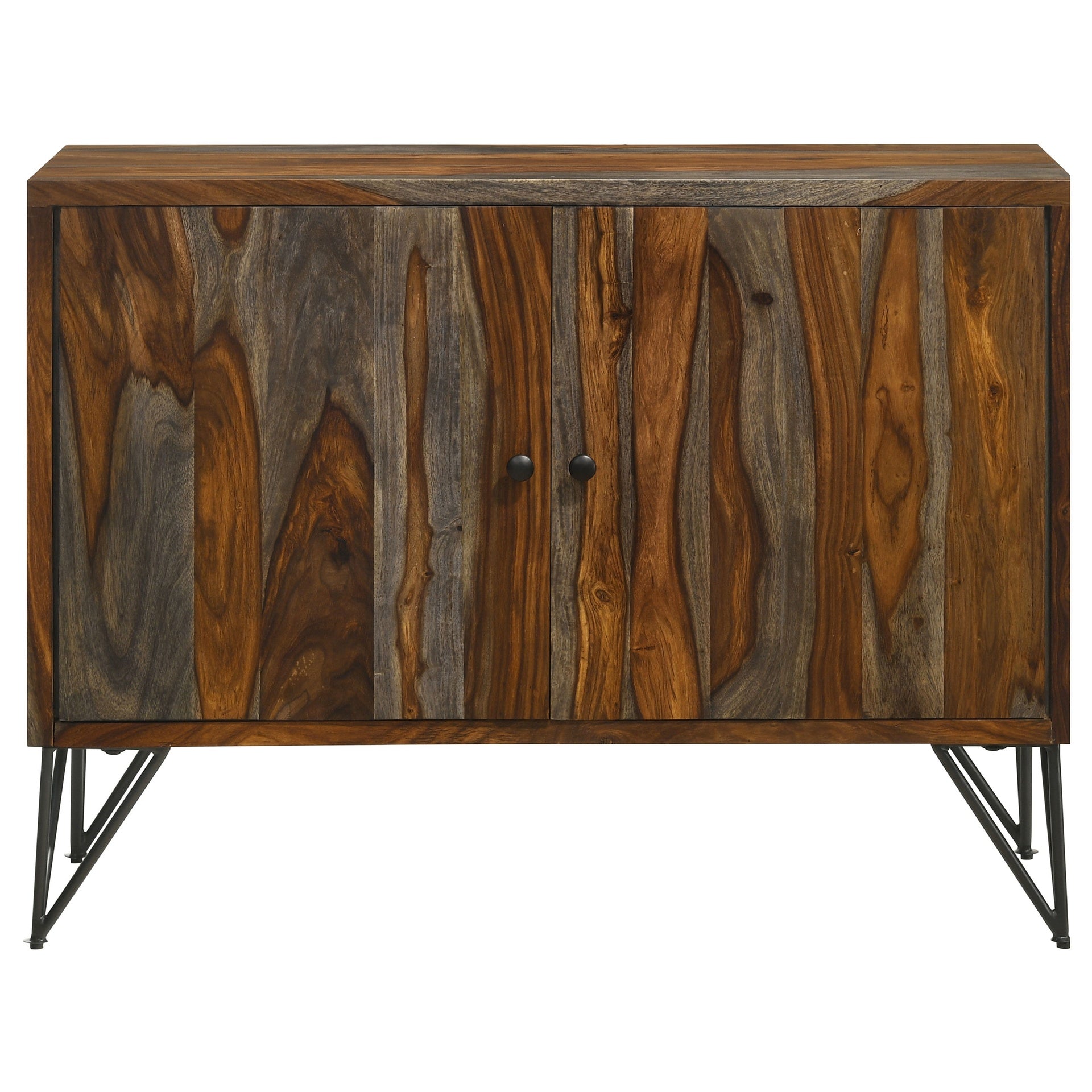 Komomo Grey 1-Adjustable Shelf Accent Cabinet