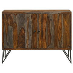 Komomo Grey 1-Adjustable Shelf Accent Cabinet