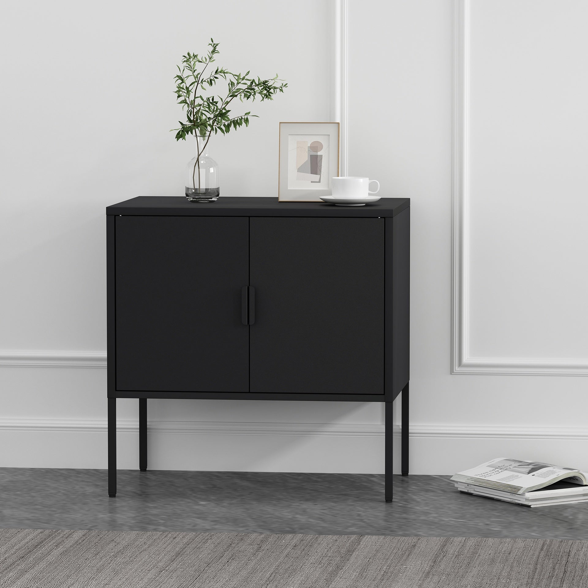 Accent Cabinet in Black