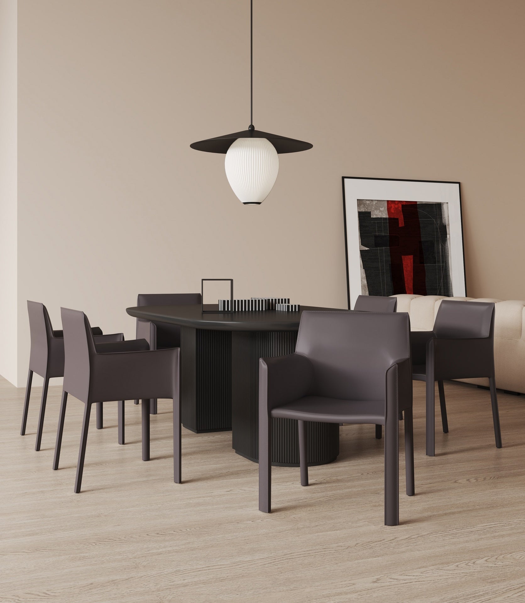Dining Chair in Gray