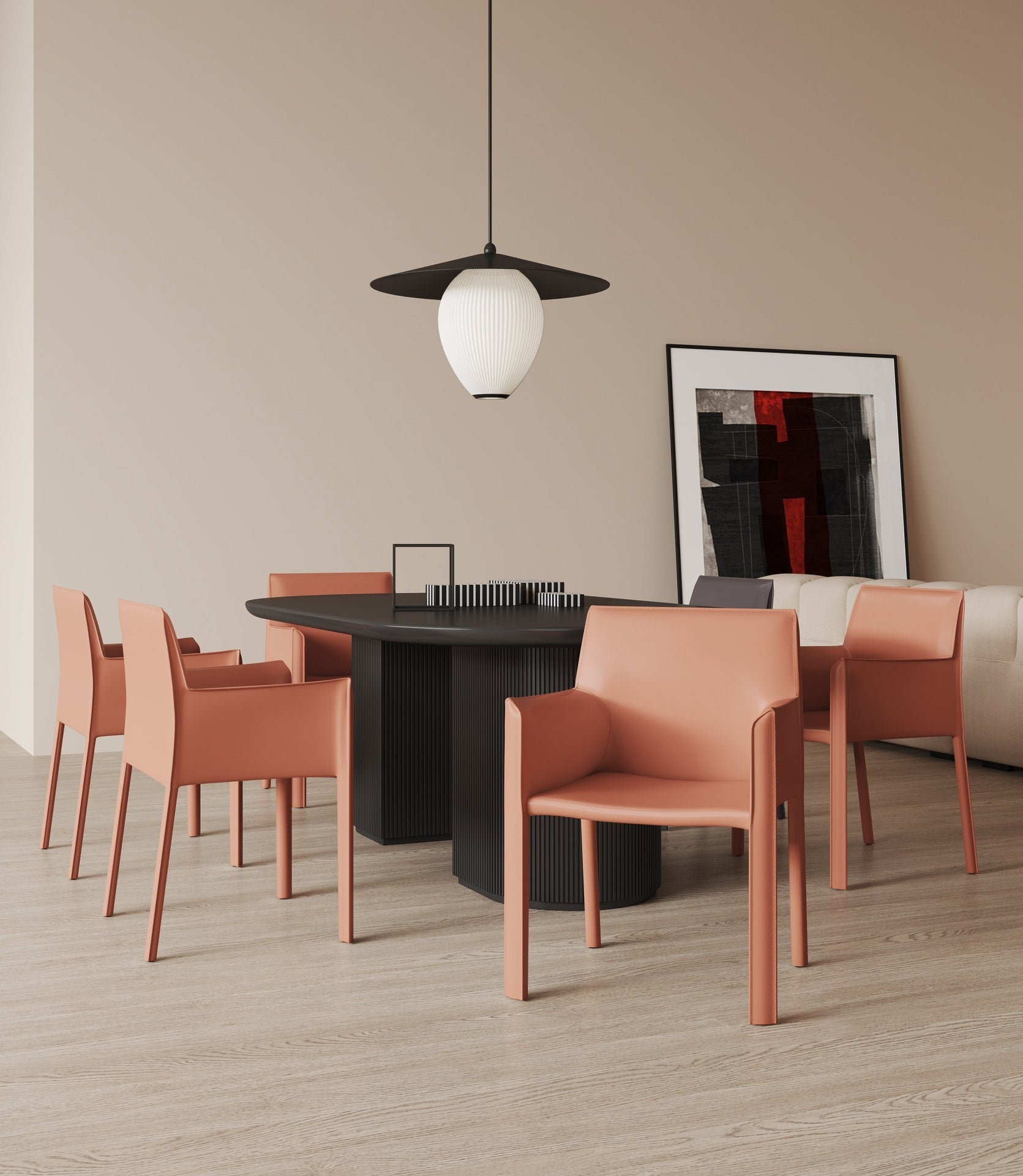 Dining Chair in Clay