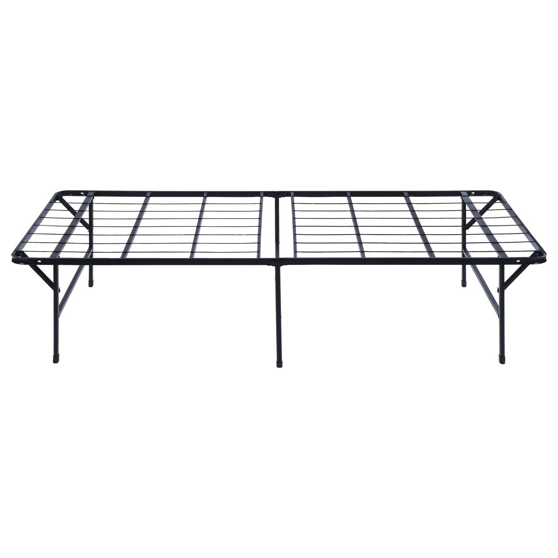 Black Twin Platform Bed