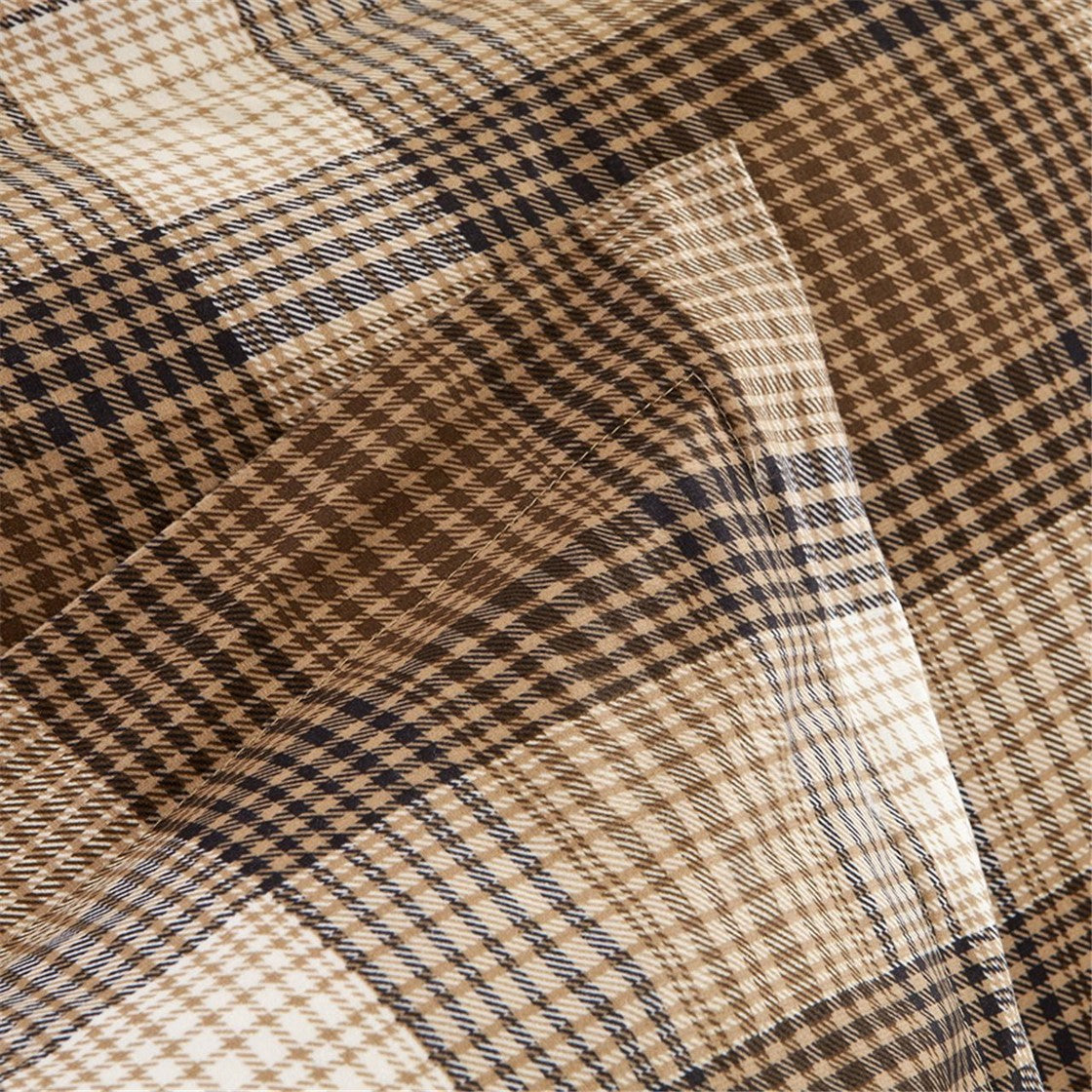 Full/Queen Classic Quilting Soft and Cozy Microfiber Solid Reverse Down Alternative Comforter Set