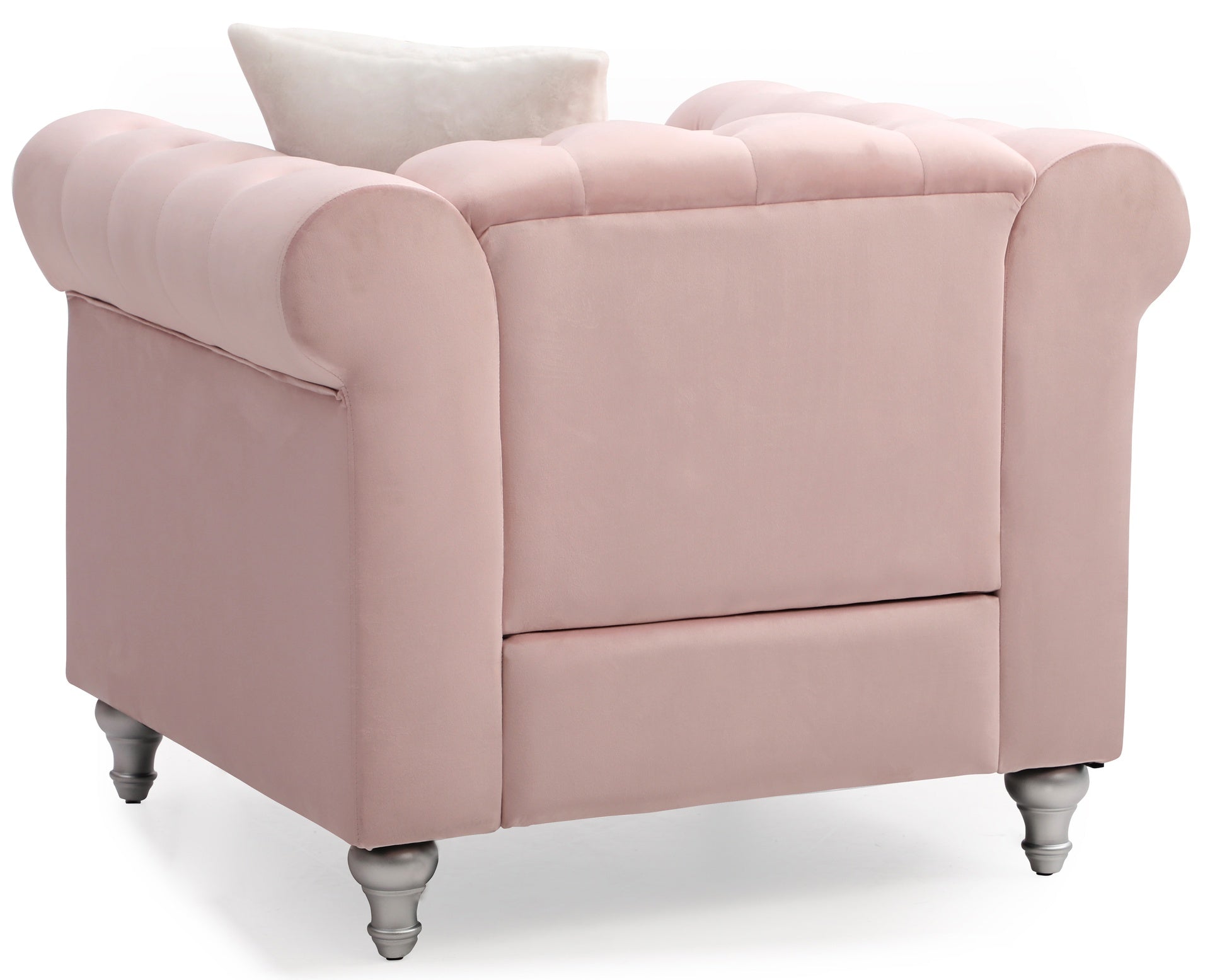 Stylish Pink Contemporary Lounge Chair
