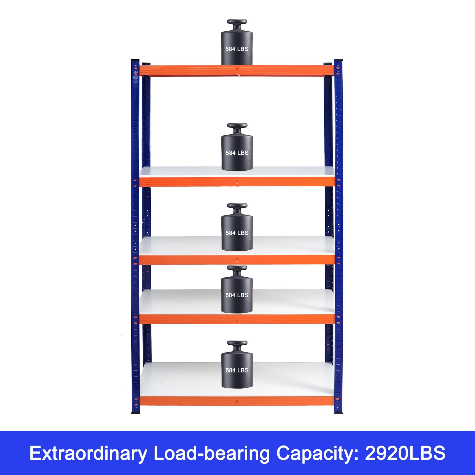 Capacity Garage Storage Shelves Heavy Duty