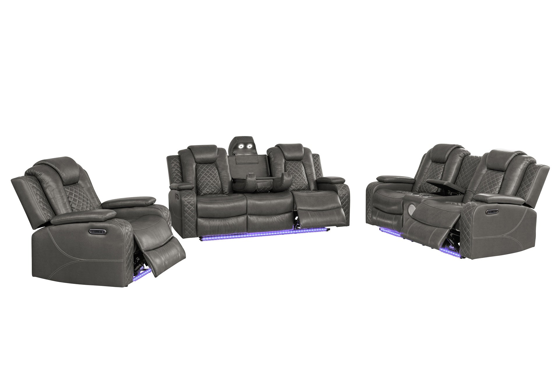 VioletGlow Home Theater Seating