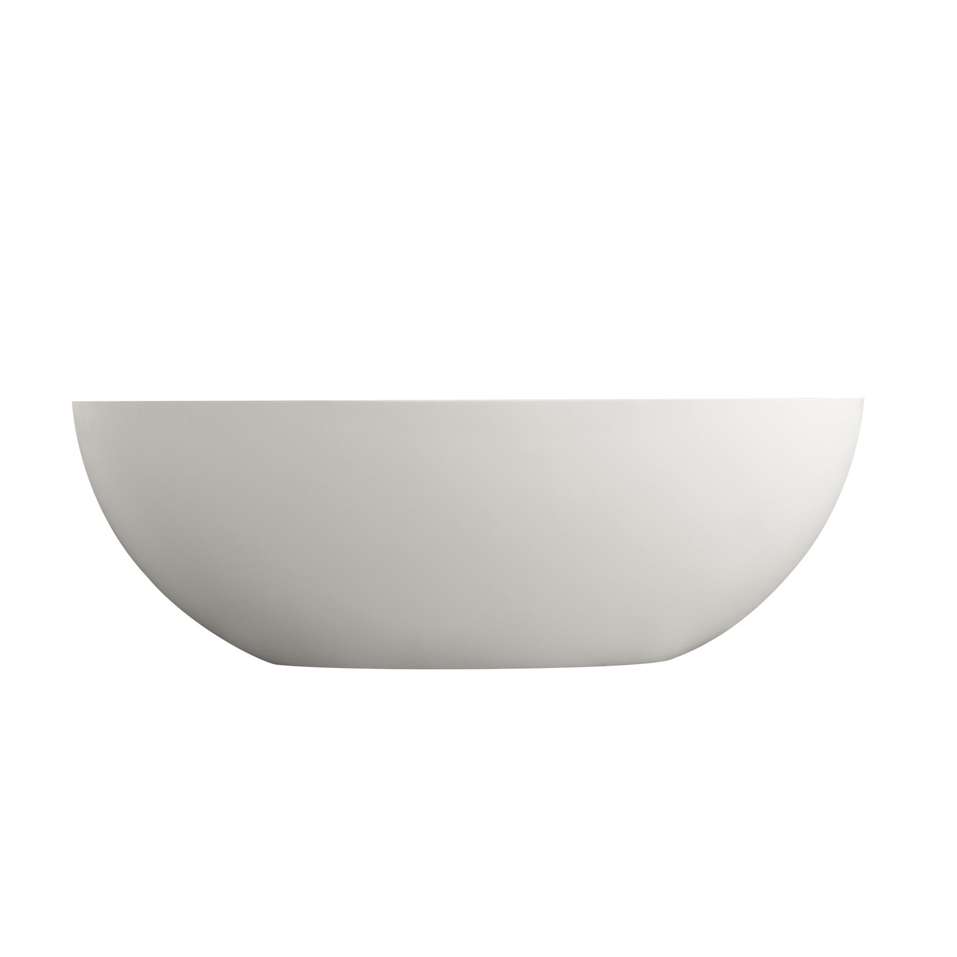 65.2 inch freestanding solid surface soaking bathtub for bathroom