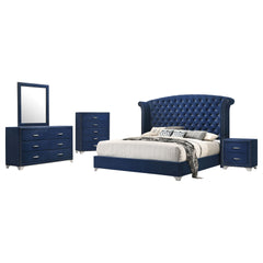 Kennedy Pacific Blue 5-piece Eastern King Bedroom Set