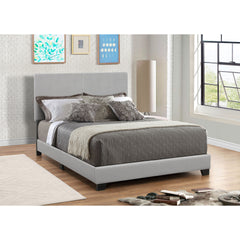 Warwick Grey Upholstered Eastern King Panel Bed