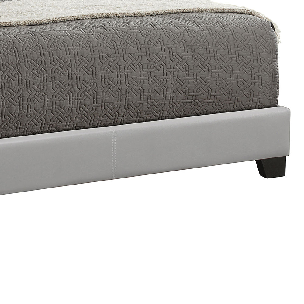 Warwick Grey Upholstered Eastern King Panel Bed