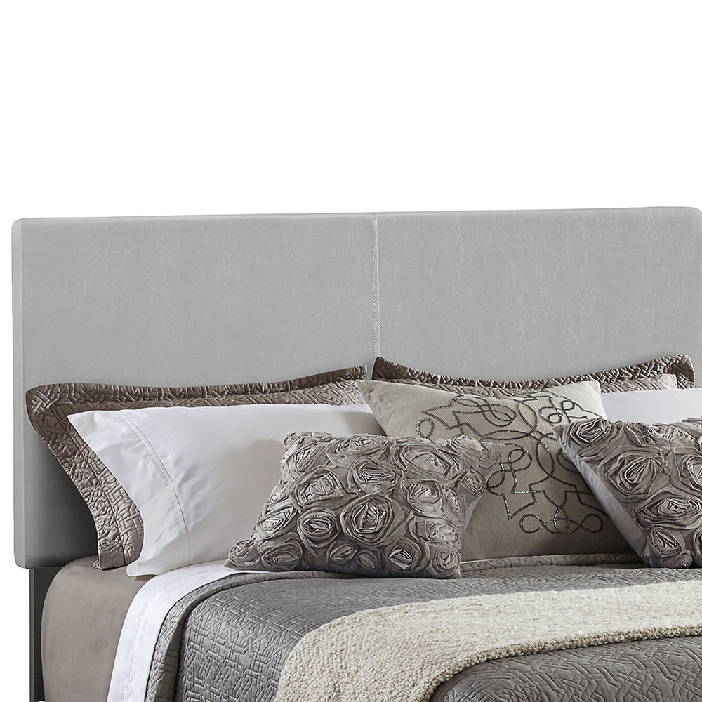 Warwick Grey Upholstered Eastern King Panel Bed