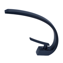 Black Bathroom Faucet, Brushed Black  Faucet for Bathroom Sink, Black Single Hole Bathroom Faucet Modern Single Handle Vanity Basin Faucet