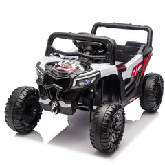12V Kids Ride On Electric UTV W/2.4G Parents Control,Slow Start&Swing Function,Anti-Slip Wheels with Front Shock Absorbers,LED Lights,Built-in music player,Long-Lasting Battery,for Kids Aged 3-5