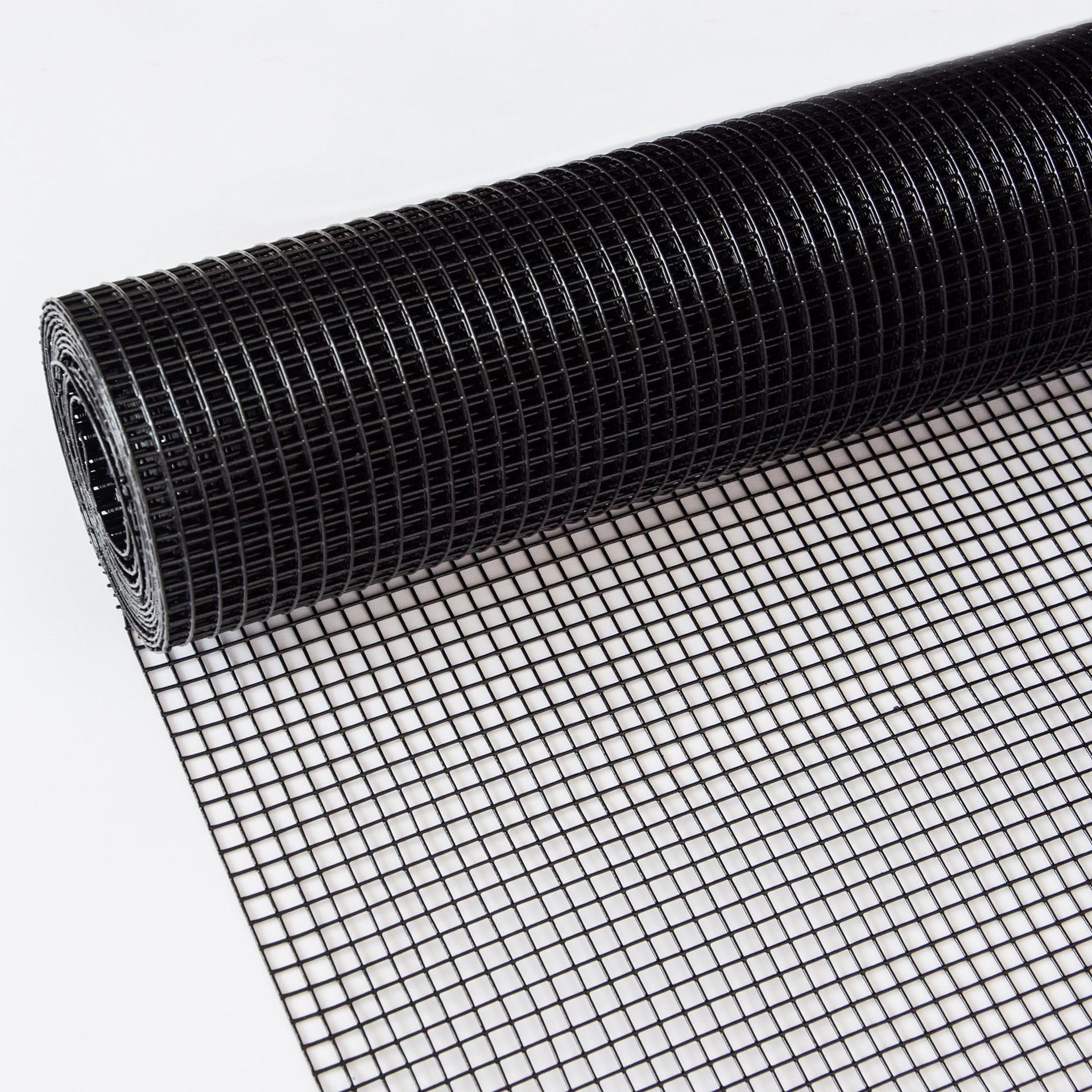 48 inch×100 ft Black Vinyl Coated Hardware Cloth, 16 Gauge AWG 1/2 inch Black PVC Hardware Cloth, Black Welded Wire Fence Supports Poultry-Netting Cage-Home Improvement and Chicken Coop