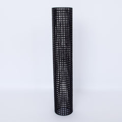 48 inch×100 ft Black Vinyl Coated Hardware Cloth, 16 Gauge AWG 1/2 inch Black PVC Hardware Cloth, Black Welded Wire Fence Supports Poultry-Netting Cage-Home Improvement and Chicken Coop