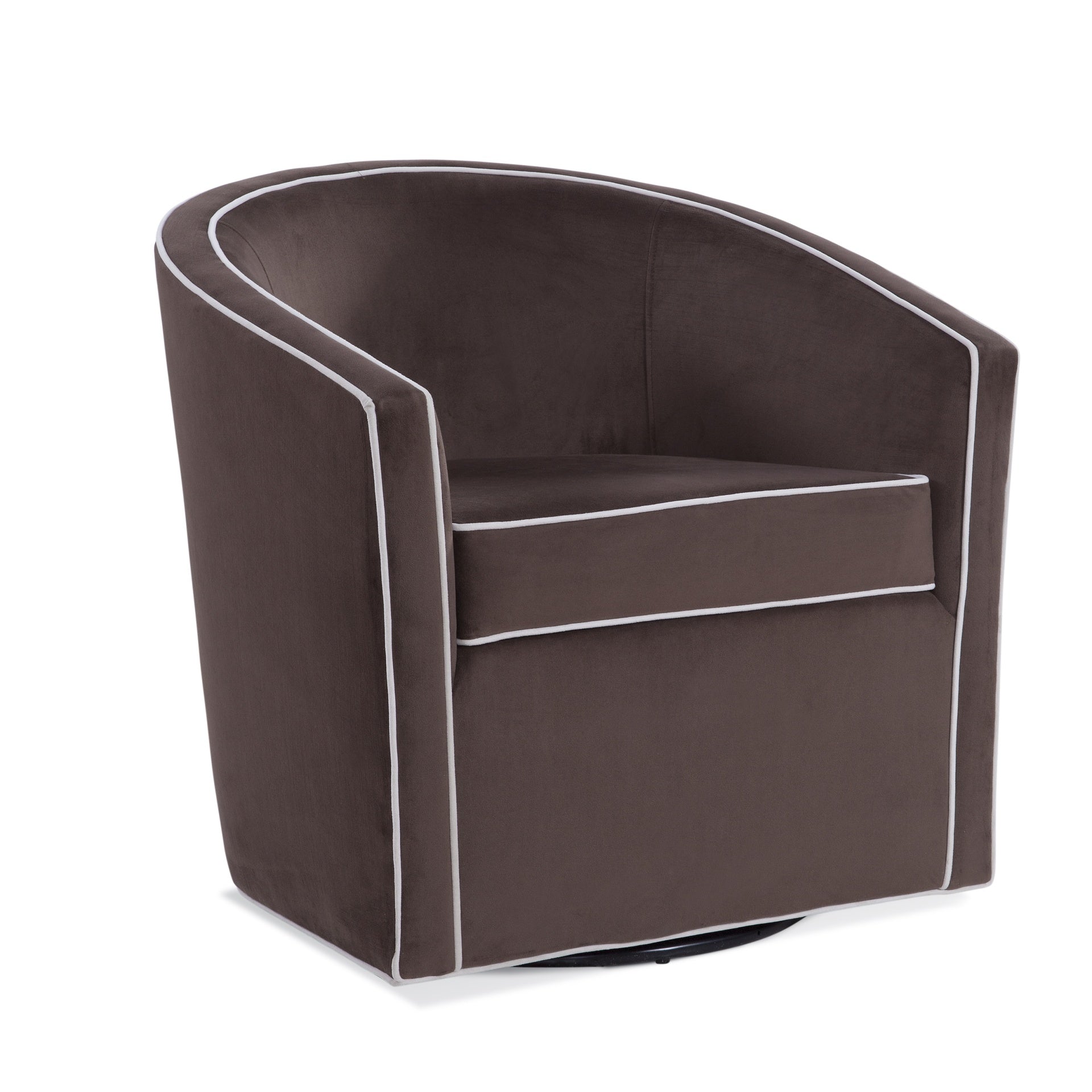 Kendall Maple Brown Swivel Chair