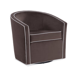 Kendall Maple Brown Swivel Chair