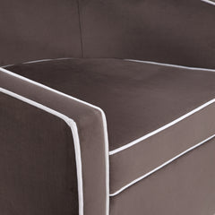 Kendall Maple Brown Swivel Chair
