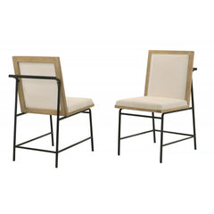 Contemporary Kepler Driftwood Dining Room 6Pc Set, Extension Leave Dining Table, 4 Side Chairs and Bench