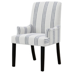 Draper Beige Upholstered Arm Chair