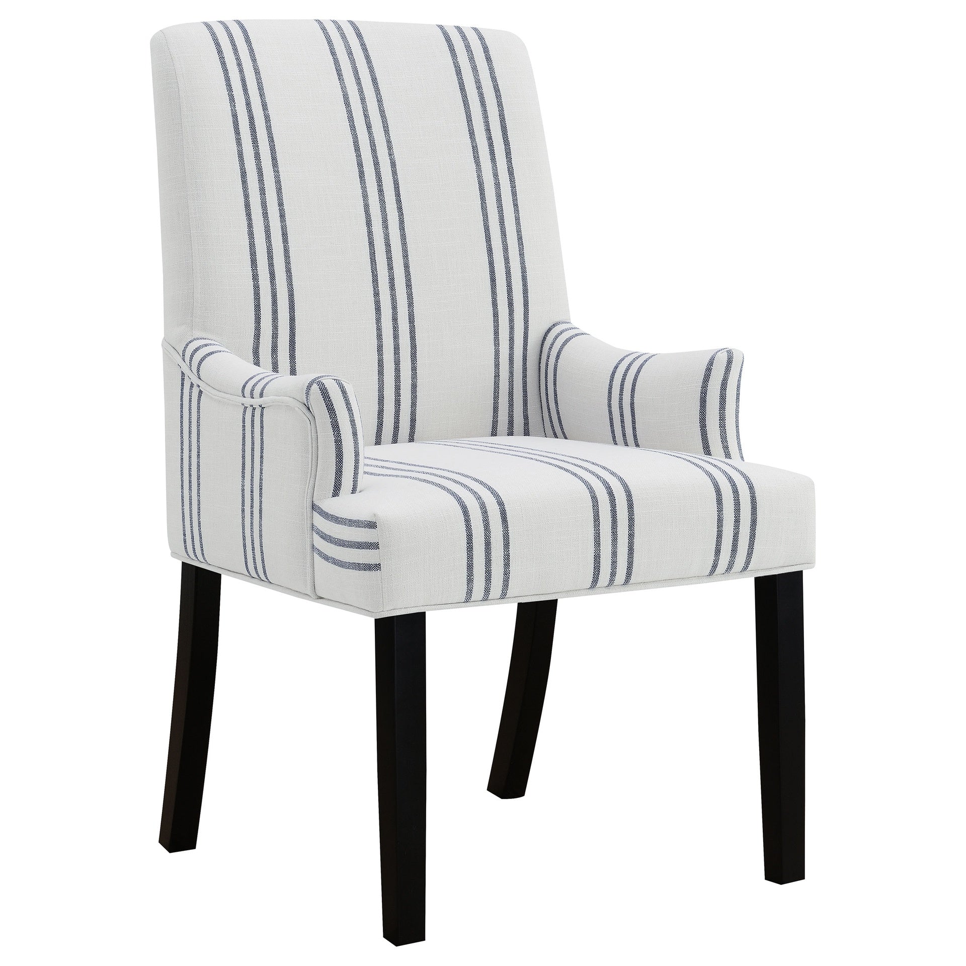 Draper Beige Upholstered Arm Chair