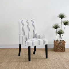 Draper Beige Upholstered Arm Chair