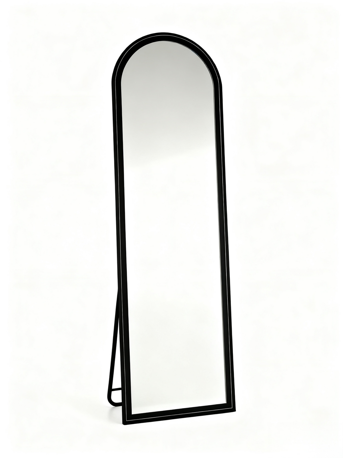 Full Length Mirror 63"x 20" Floor Mirror, Free Standing Full Body Mirror, Wall Mounted Hanging or Leaning Mirror with Stand for Bedroom, Living Room, Cloakroom