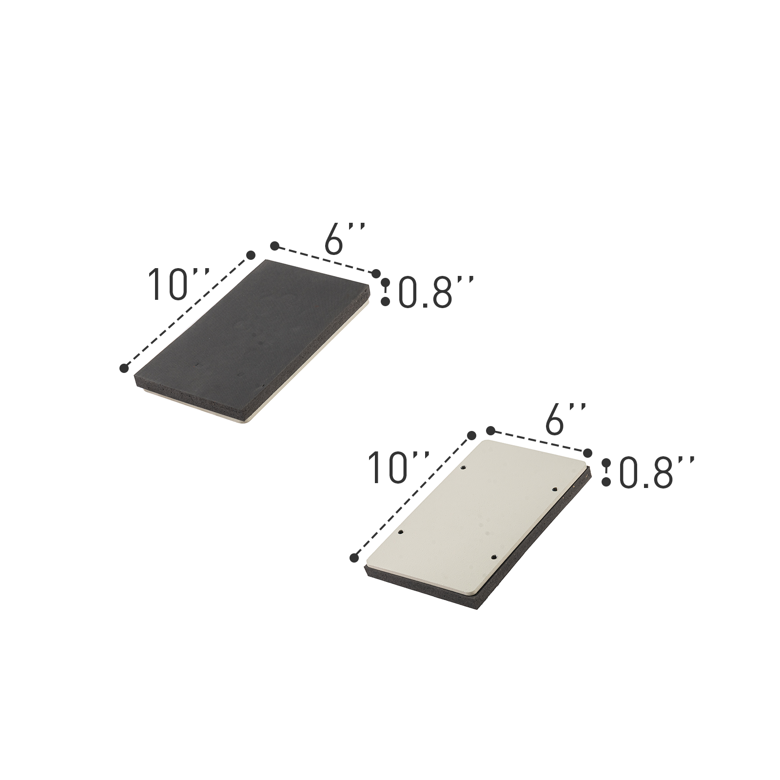 6" x 10" Interchangeable Lower Platen