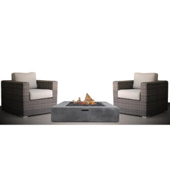 3-Piece Patio Rattan Furniture Set with Cushions – Fully Assembled