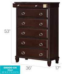 Triton G9000-CH Chest , Cappuccino