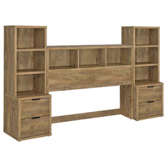 Geary Mango 3-piece Queen Bedroom Set with Bookcase Headboard