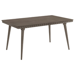 Perkins Dark Brown 5-piece Rectangular Dining Set