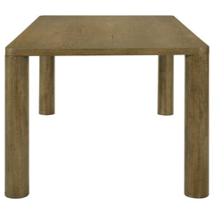Bryant Brown Oak Rectangular Dining Table