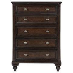 Berwick Dark Oak 5-drawer Chest