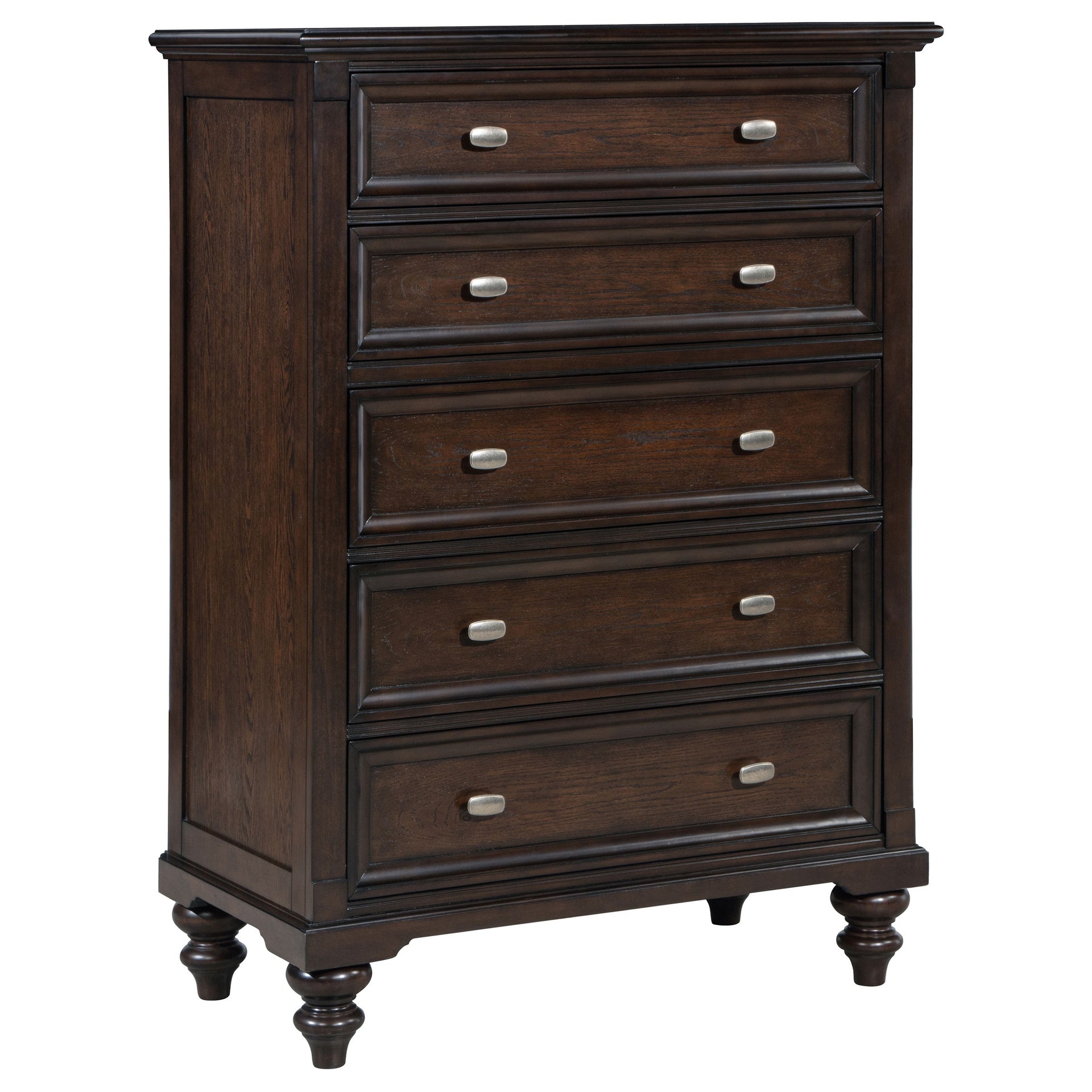 Berwick Dark Oak 5-drawer Chest