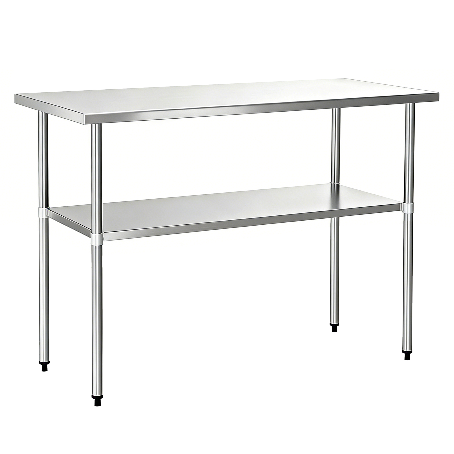 30" x 72" 18-Gauge Stainless Steel Commercial Work Table