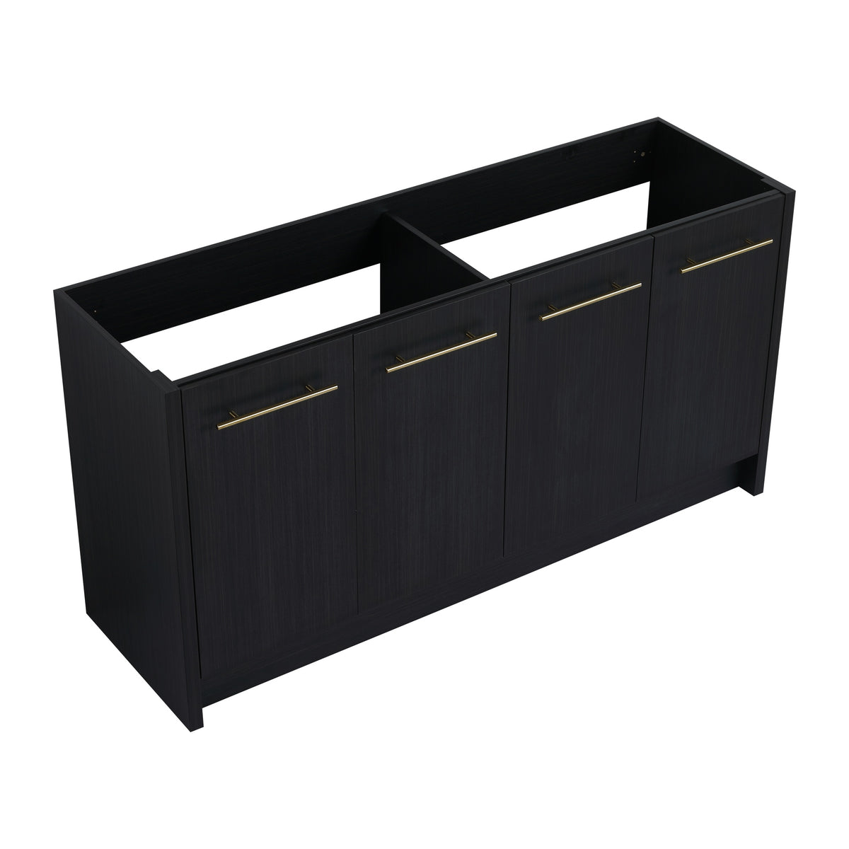 60 Inch Freestanding Bathroom Vanity (Without Top Sink)-BVB09260BCT