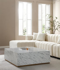 139'' Channel Tufted Sofa Velvet Upholstered Left Chaise Modular Sofa  beige