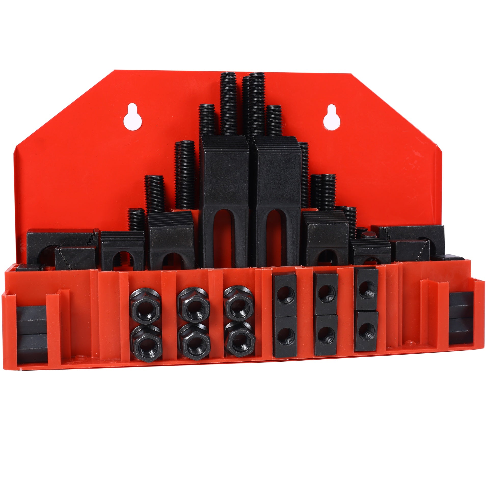 58Pc T-Slot Clamping Kit Mill Machinist Set (5/8 Table Slot 1/2-13 Stud Size)